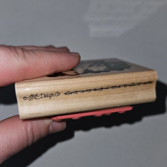 NEW 2 JRL Design Flowers Hydrangea Blossoms S467 Rubber Stamp Lot NEVER USED - Picture 3 of 7